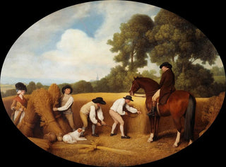 Moissonneurs - George Stubbs — näkymä teoksesta