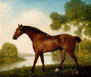 Un chasseur de trappes - George Stubbs — näkymä teoksesta