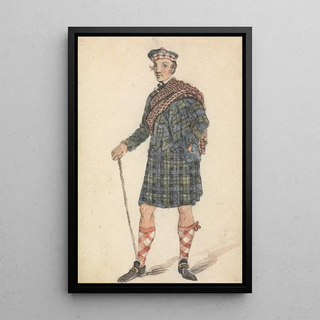 George Walker - Uncle George in the Dress of a Highland Herdsman.webp