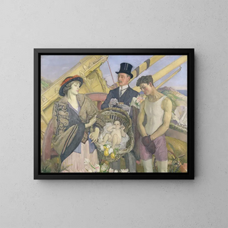 Henkilöhahmot tärkeät - George Washington Lambert — kehystetty taideteos seinällä