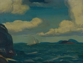 Raikas tuulahdus - George Wesley Bellows — näkymä teoksesta
