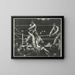 Dempsey et Firpo - George Wesley Bellows — kehystetty taideteos seinällä