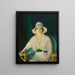 Florence Sittenham Davey Mme Randall Davey - George Wesley Bellows — kehystetty taideteos seinällä