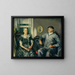 Monsieur et Madame Phillip Wase - George Wesley Bellows — kehystetty taideteos seinällä