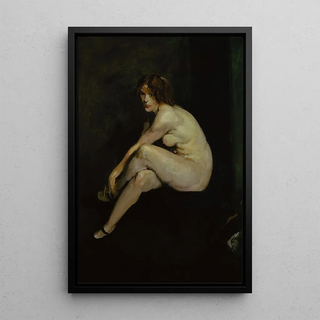 George Wesley Bellows - Nude Girl Miss Leslie Hall.webp