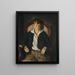 Portrait of a boy - George Wesley Bellows — kehystetty taideteos seinällä