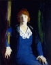 Portrait de Florence Pierce - George Wesley Bellows — näkymä teoksesta