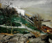 Sade joen yli - George Wesley Bellows — näkymä teoksesta