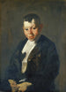 Le vendeur de journaux - George Wesley Bellows — näkymä teoksesta