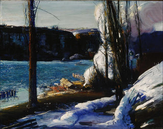 Les Palissades - George Wesley Bellows — näkymä teoksesta