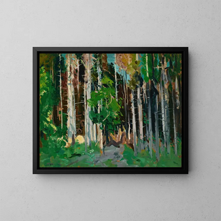 George Wesley Bellows - Through the Trees Monhegan Island Maine.webp