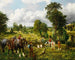 Le jardin de l'Angleterre - George William Mote — näkymä teoksesta