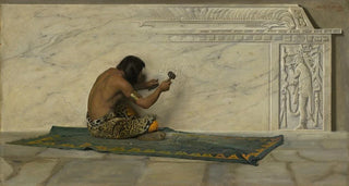 George de Forest Brush - An Aztec Sculptor.webp