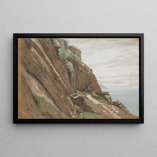George von Hoesslin - Berghang bei Monterosso al Mare.webp