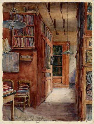 GeorgesHenri Manesse - Le cabinet de recherche Mr Branly langle de la rue dAssas et rue de Vaugirard.webp