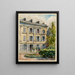 Maison de Franklin, rue Raynouard, Passy - Georges - Henri Manesse — kehystetty taideteos seinällä
