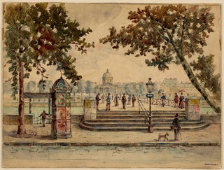 Passerelle des Arts - Georges-Henri Manesse — näkymä teoksesta