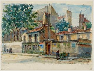 Serrurier, 10 rue Jean Bart - Georges-Henri Manesse — näkymä teoksesta