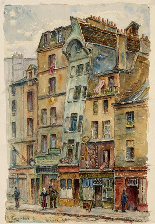 GeorgesHenri Manesse - Vieille maison du XV sicle 6 rue Boutebrie.webp