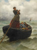 La femme du pêcheur - Georges-Jean-Marie Haquette — näkymä teoksesta