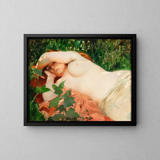 Georges Antoine Rochegrosse - A woman lying.webp
