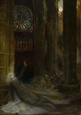 Georges Antoine Rochegrosse - Intrieur de cathdrale.webp