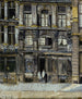 Victor Hugon asuttamasta talosta Grand-Place'll Brüsselin kaupungissa vuosina 1851 ja 1852 - Georges Dufrénoy — näkymä teoksesta