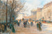 Paris Flâneurit Madeleinella - Georges Fraipont — näkymä teoksesta