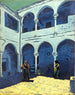 Cour d'un riad marocain - Georges Gaudion — näkymä teoksesta