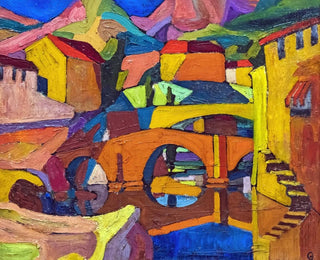 Village cubiste - Georges Gaudion — näkymä teoksesta