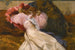 Nainen makaa - Georges Jules Victor Clairin — näkymä teoksesta