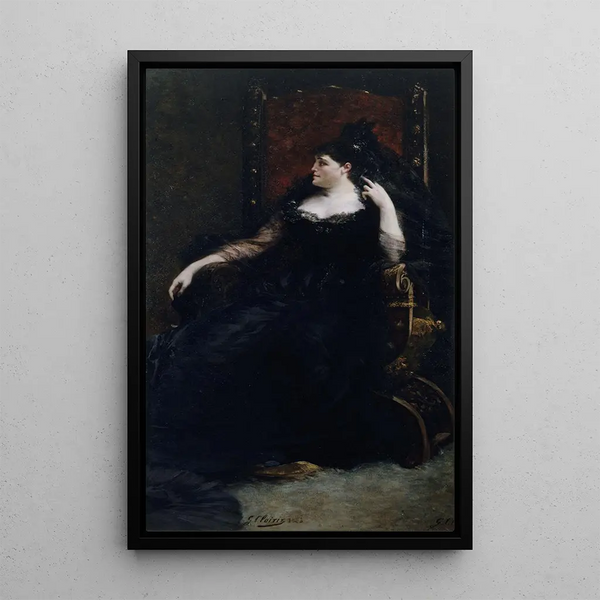 Georges Jules Victor Clairin - Portrait de Gabrielle Krauss 18421906 chanteuse.webp