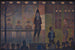 Paradaisi sirkus - Georges Seurat — näkymä teoksesta