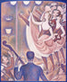 Le Chahut - Georges Seurat — näkymä teoksesta