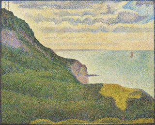 Merimaalauksia Port-en-Bessinissä, Normandia - Georges Seurat — näkymä teoksesta