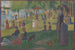 Harjoitus sunnuntai-iltapäivänä Grande Jatte -saarella - Georges Seurat — näkymä teoksesta