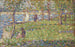 Tutkimus La Grande Jatte - Georges Seurat — näkymä teoksesta