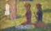 Kuvatutkimus La Grande Jatte - Georges Seurat — näkymä teoksesta