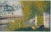 Le pont à Bineau - Georges Seurat — näkymä teoksesta