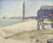 Le phare de Honfleur - Georges Seurat — näkymä teoksesta