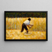 Le Faucheur - Georges Seurat — kehystetty taideteos seinällä