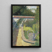 Kastelukannu Raincyn puutarhassa - Georges Seurat — kehystetty taideteos seinällä