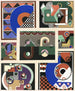 Collection décors et couleurs Pl02 - Georges Valmier — näkymä teoksesta