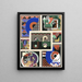 Collection décors et couleurs Pl02 - Georges Valmier — kehystetty taideteos seinällä