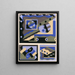 Collection décors et couleurs Pl15 - Georges Valmier — kehystetty taideteos seinällä