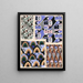 Collection décors et couleurs Pl16 - Georges Valmier — kehystetty taideteos seinällä