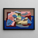 Lehmät vuorella - Georges Valmier — kehystetty taideteos seinällä