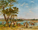 Traversée du Wadi - Georges Washington — näkymä teoksesta