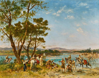 Traversée du Wadi - Georges Washington — näkymä teoksesta
