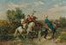 La Chasse au faucon - Georges Washington — näkymä teoksesta